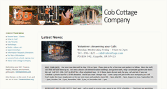 Desktop Screenshot of cobcottage.com
